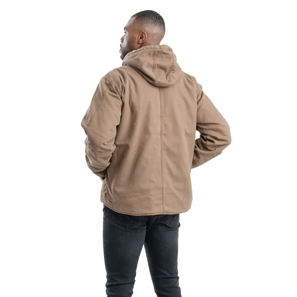 Berne Men's Washed Sherpa-Lined Jacket