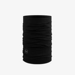 Buff Merino Lightweight Neckwear Solid Black