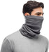 Buff Merino Midweight Neckwear Melange Light Grey