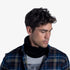 Buff Merino Midweight Neckwear Solid Black