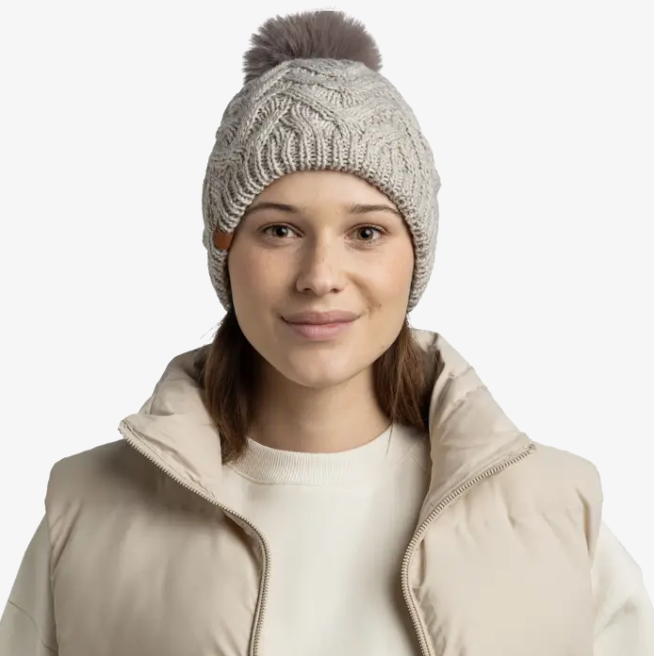 Buff Knitted & Fleece Band Beanie