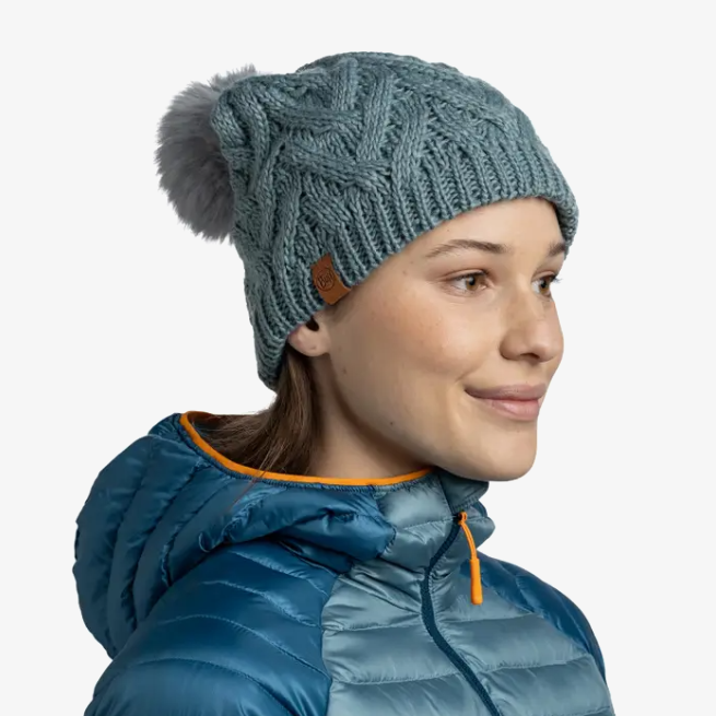 Buff Knitted & Fleece Band Beanie