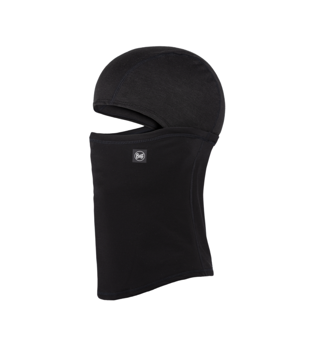 Buff Tech Fleece Headband Balaclava Solid Black