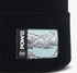 Buff Knitted Beanie Lilon POW Black