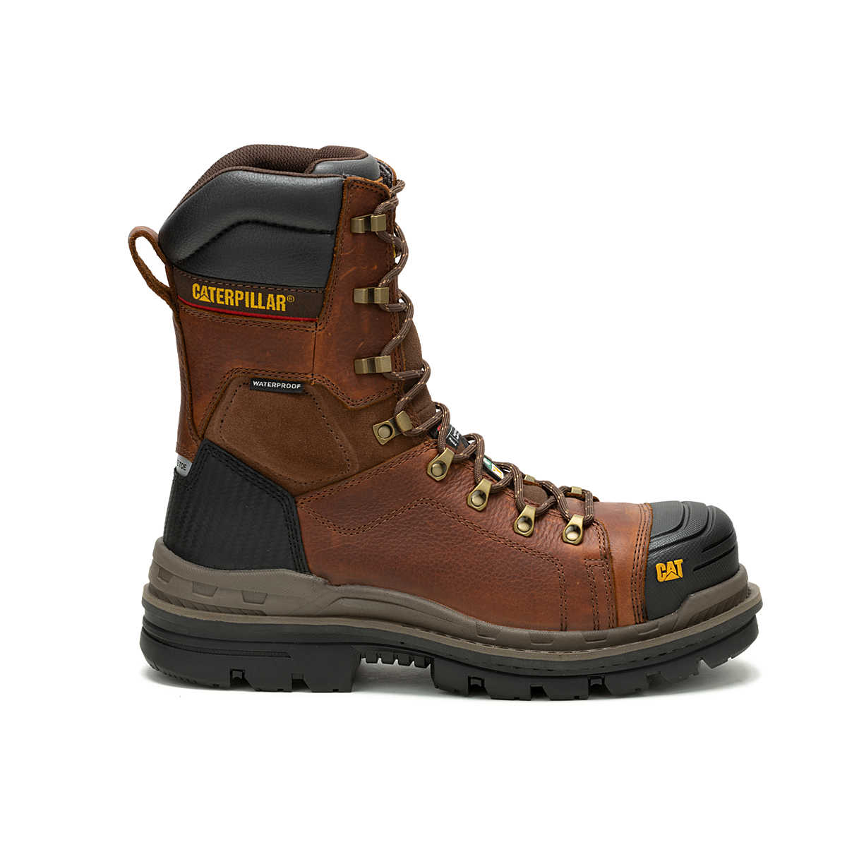 Cat Men's Hauler 8" Insulated Waterproof CSA Boot