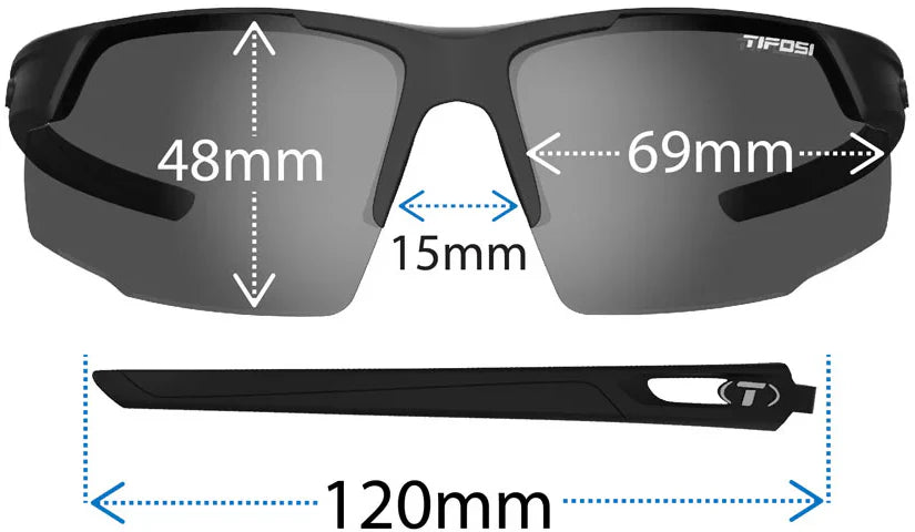 Tifosi Men's Centus Golf Sunglasses