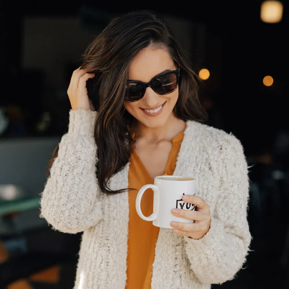 Knockaround Deja Views - Glossy Black & Blonde Tortoise Shell Fade