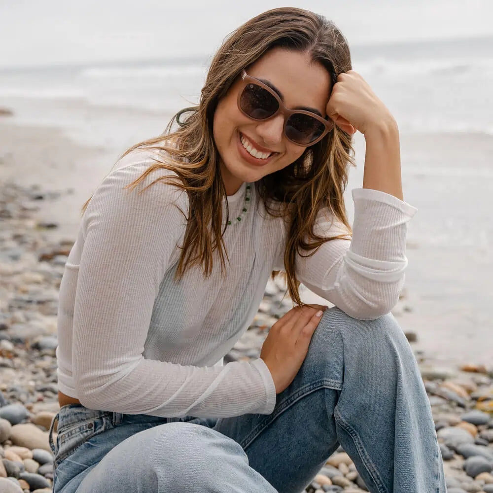 Knockaround Deja Views - Rose Latte