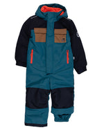 P&T Kids' Simon Teal One-Piece Snowsuit
