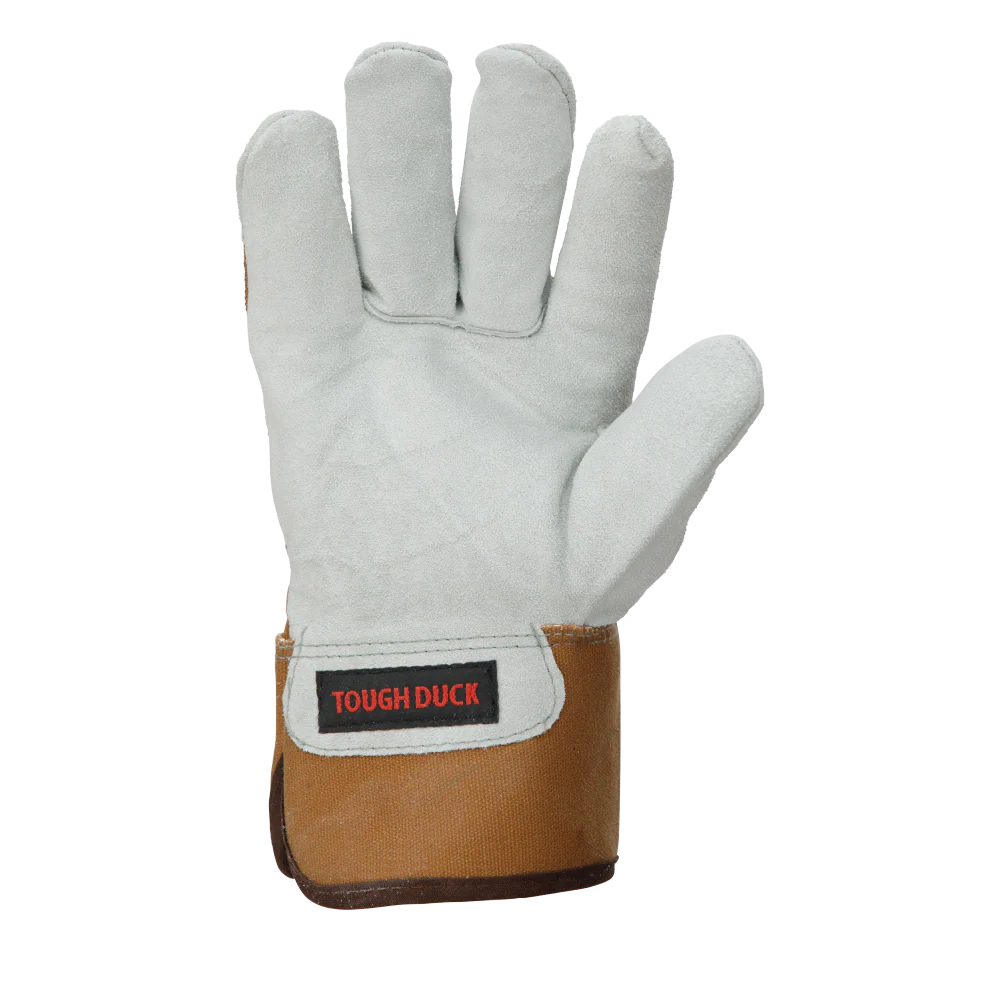 Tough Duck Cow Split Leather Fitters Glove