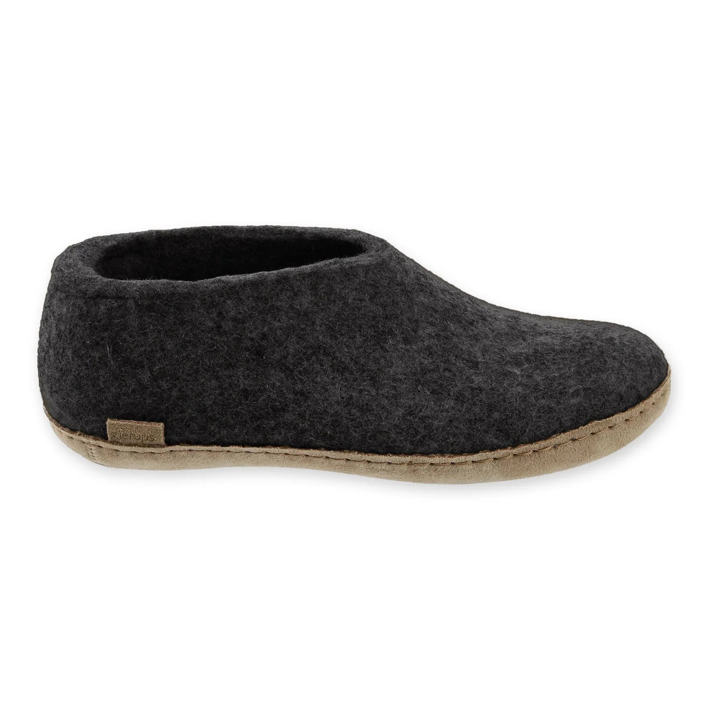 Glerups Adult Shoe Slipper w/ Leather Outsole