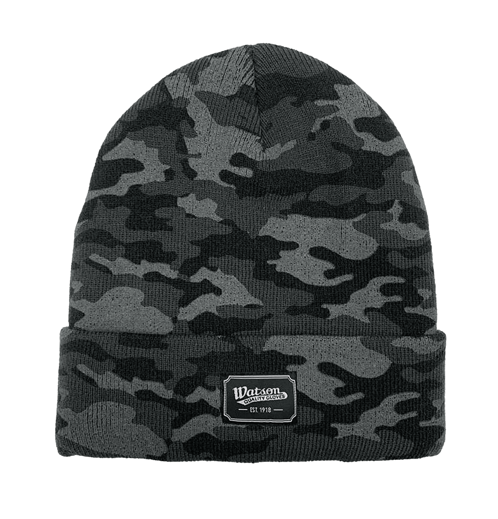 Watson Unisex Hot Head Grey Camo Toque