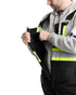Berne Mens Safety Striped Arctic Insulated Bibs