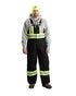 Berne Mens Safety Striped Arctic Insulated Bibs