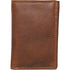 Rugged Earth Brown Trifold Leather Wallet #6