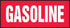 2"x5" Gasoline Sticker