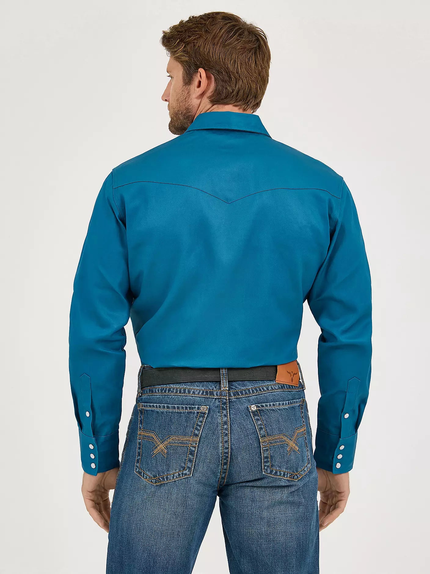 Wrangler Men's Cowboy Cut® Firm Finish Twill Work Shirt