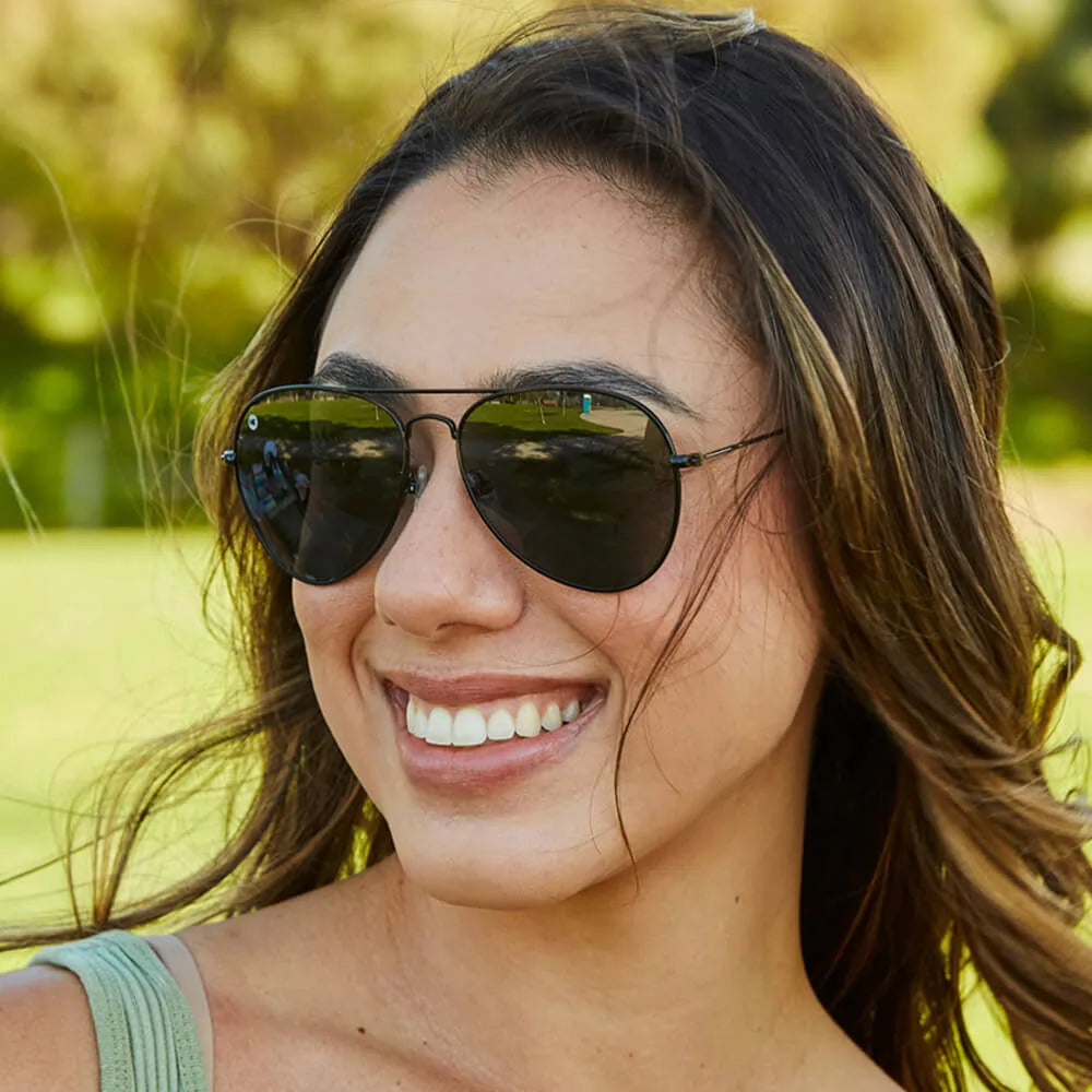 Knockaround Mile Highs - Black/Smoke