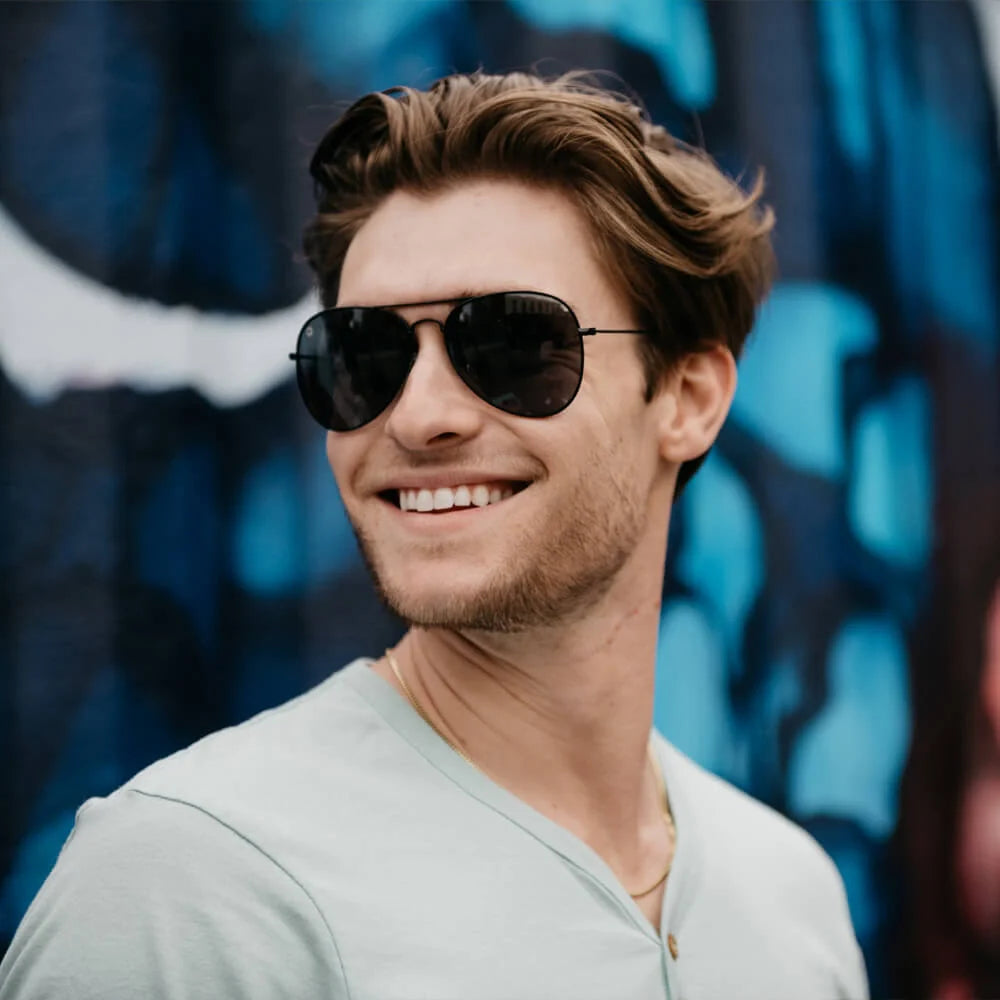 Knockaround Mile Highs - Black/Smoke