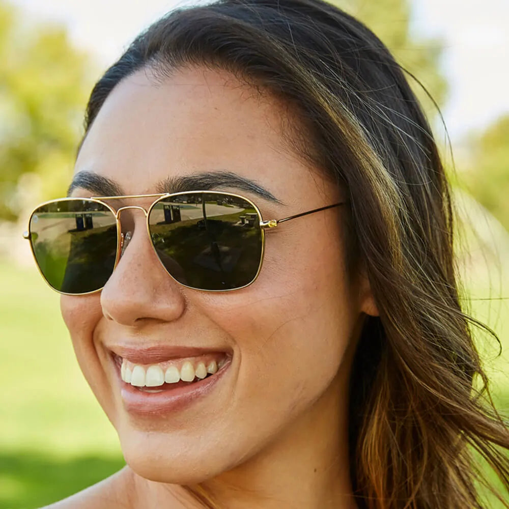 Knockaround Mount Evans - Gold/Aviator Green