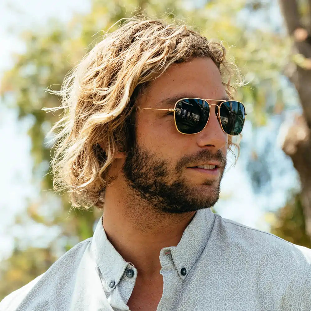 Knockaround Mount Evans - Gold/Aviator Green