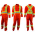 Atlas Poly/Cotton 4” Hi Viz Coveralls