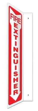 12"x4" Fire Extinguisher Plastic Sign