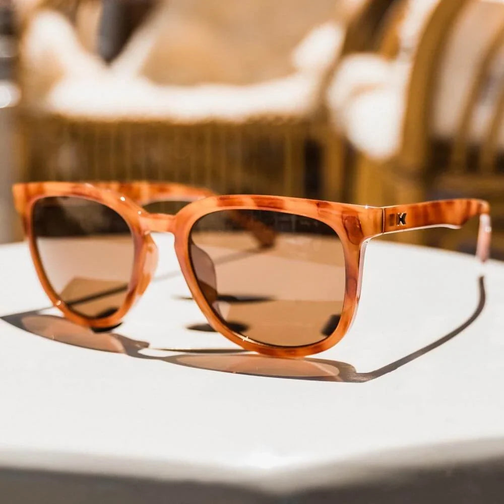 Knockaround Paso Robles - Glossy Blonde Tortoise Shell/Amber