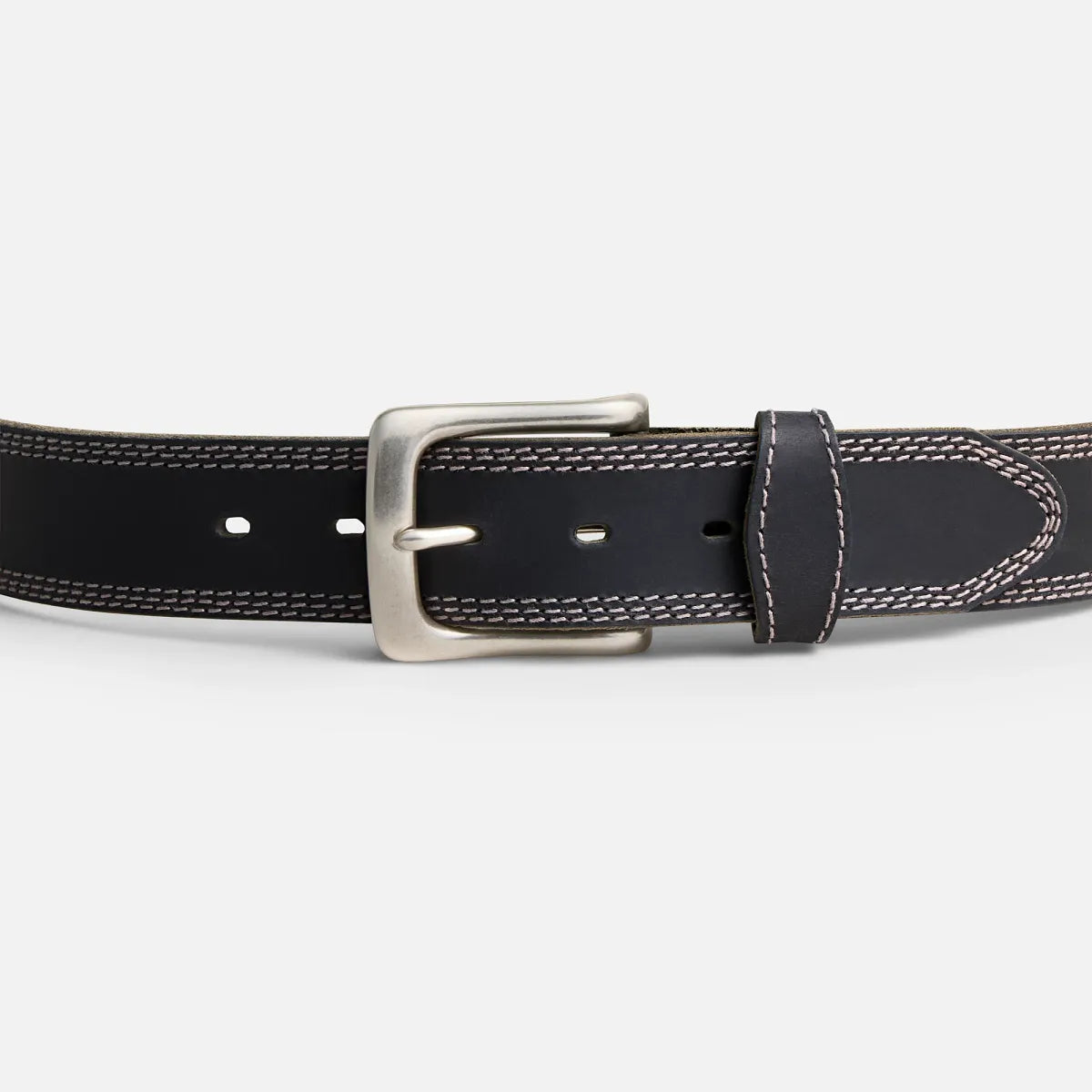 Red Wing Men's Triple Stitch Leather Belt