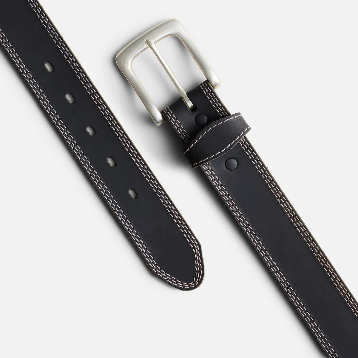 Red Wing Men's Triple Stitch Leather Belt