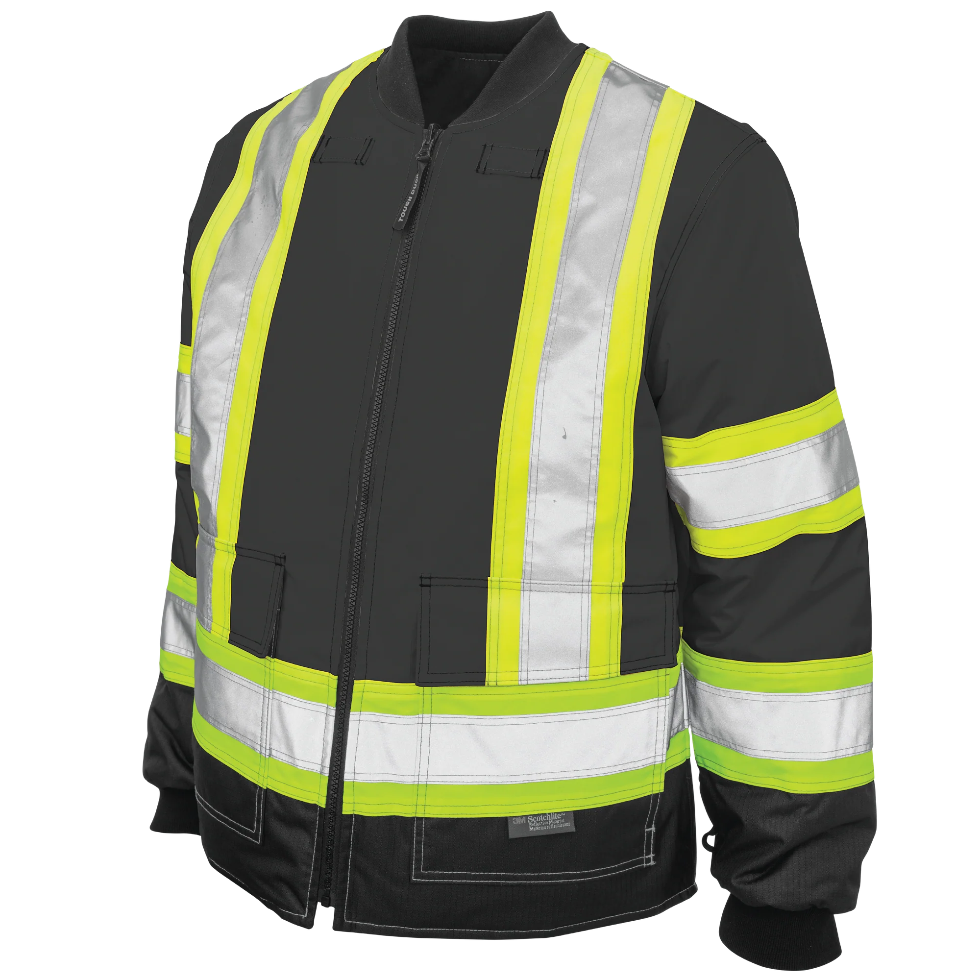 Tough Duck Ripstop 4-In-1 Safety Jacket - 2XL-3XL