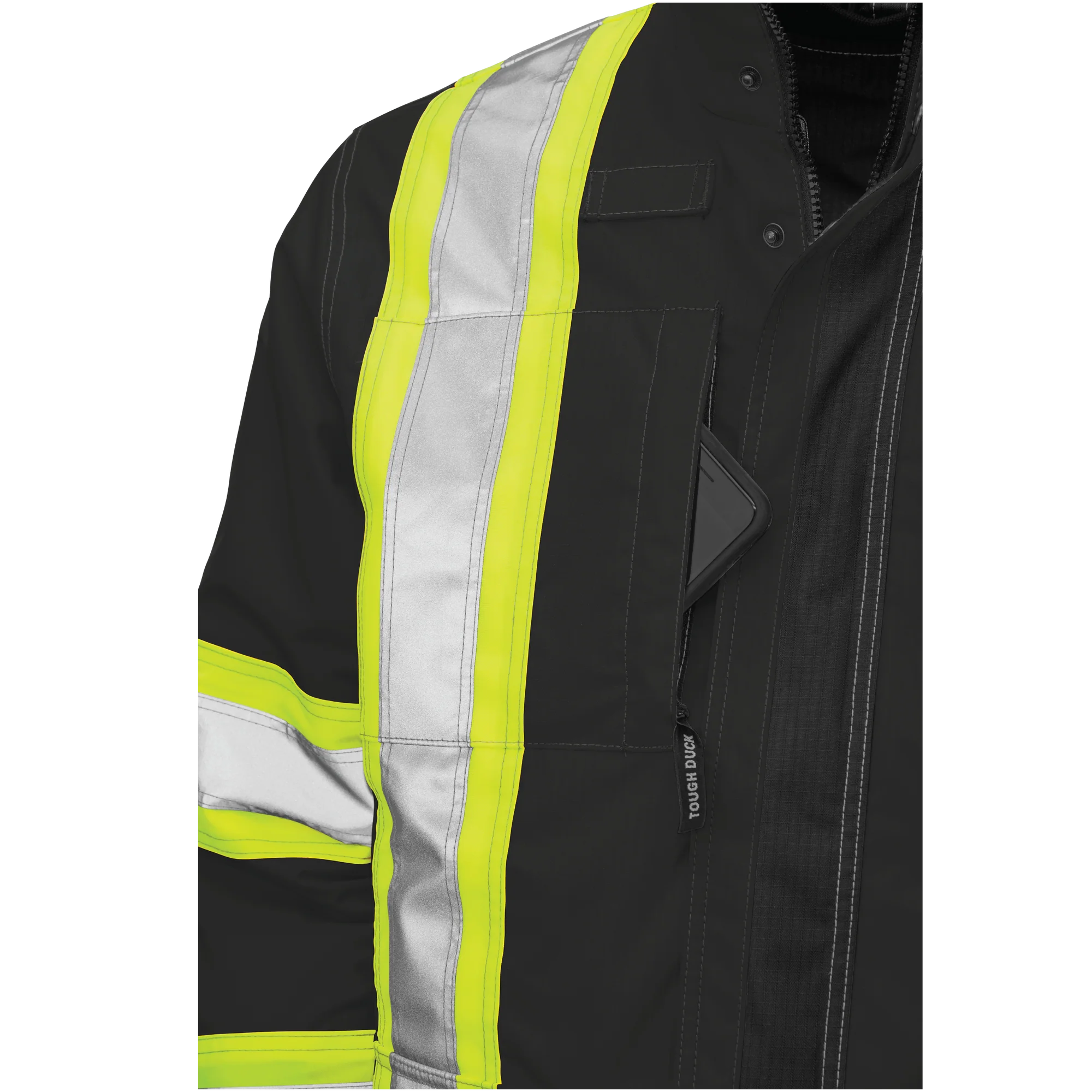 Tough Duck Ripstop 4-In-1 Safety Jacket - 2XL-3XL
