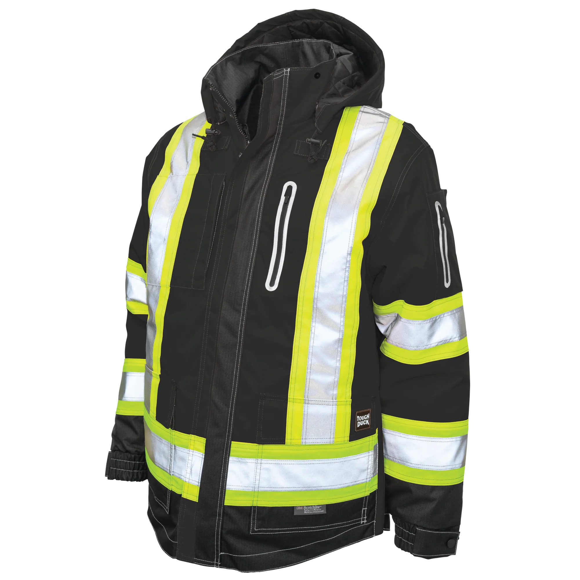 Tough Duck Ripstop 4-In-1 Safety Jacket - 2XL-3XL