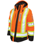 Tough Duck Ripstop 4-In-1 Safety Jacket - 2XL-3XL