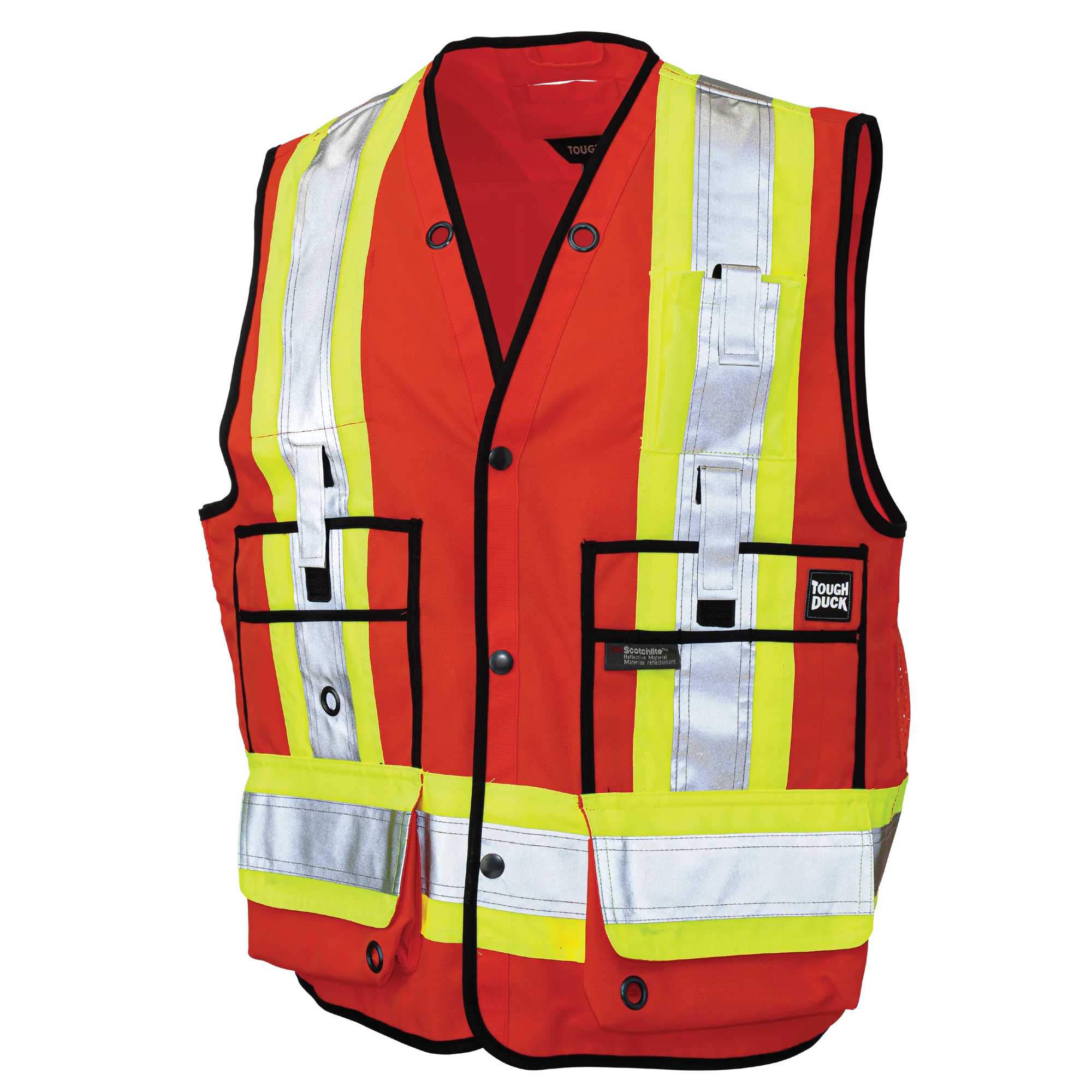 Tough Duck Poly Twill Surveyor Safety Vest