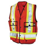 Tough Duck Poly Twill Surveyor Safety Vest