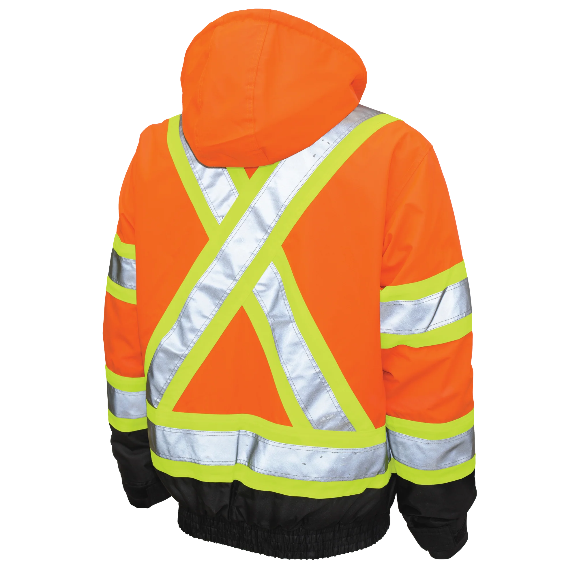 Tough Duck Poly Oxford 3-In-1 Safety Bomber w/ Fleece Liner