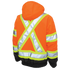 Tough Duck Poly Oxford 3-In-1 Safety Bomber w/ Fleece Liner