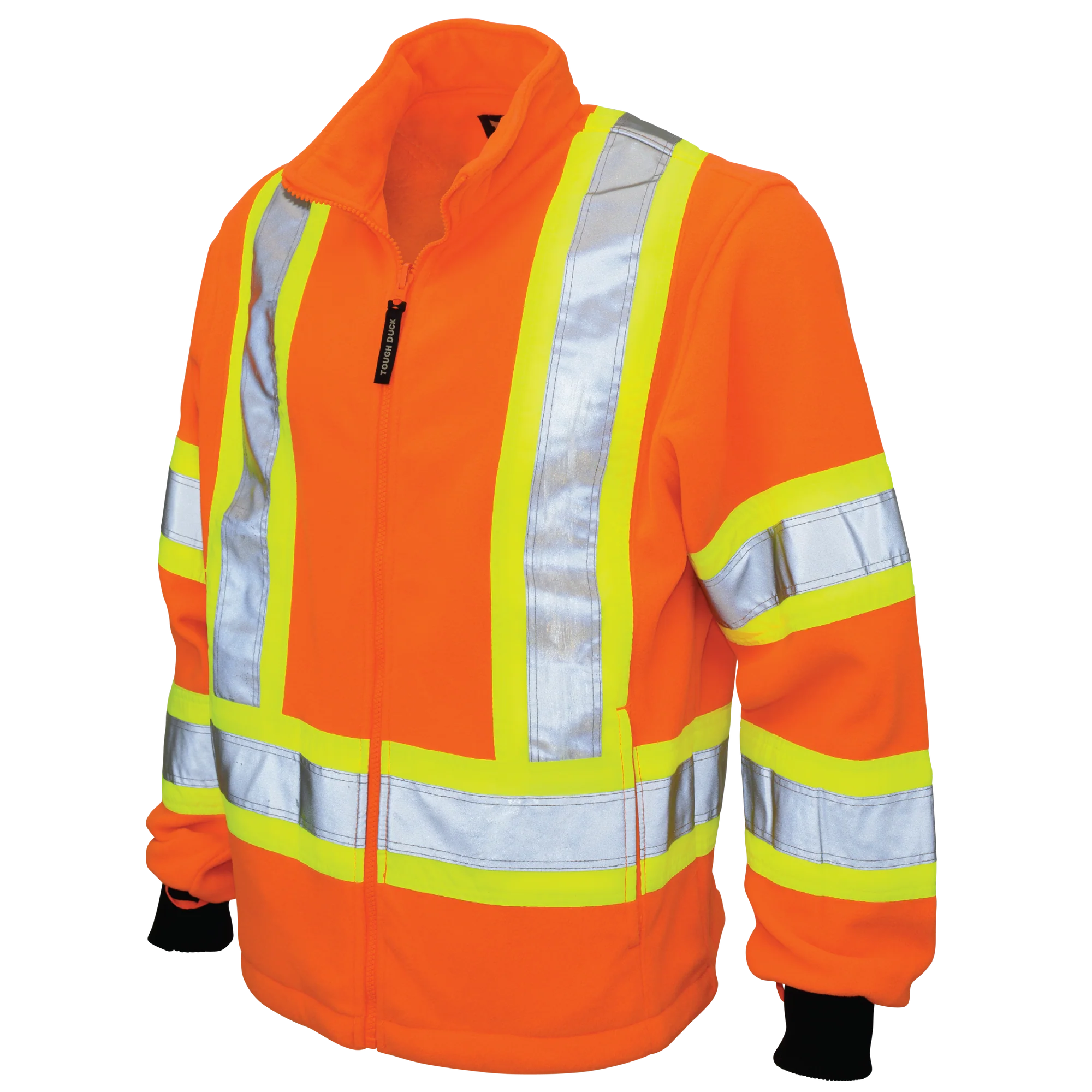 Tough Duck Poly Oxford 3-In-1 Safety Bomber w/ Fleece Liner