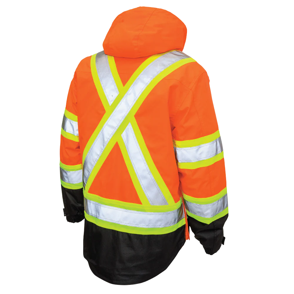 Tough Duck Poly Oxford 5-In-1 Safety Jacket - 2XL-3XL