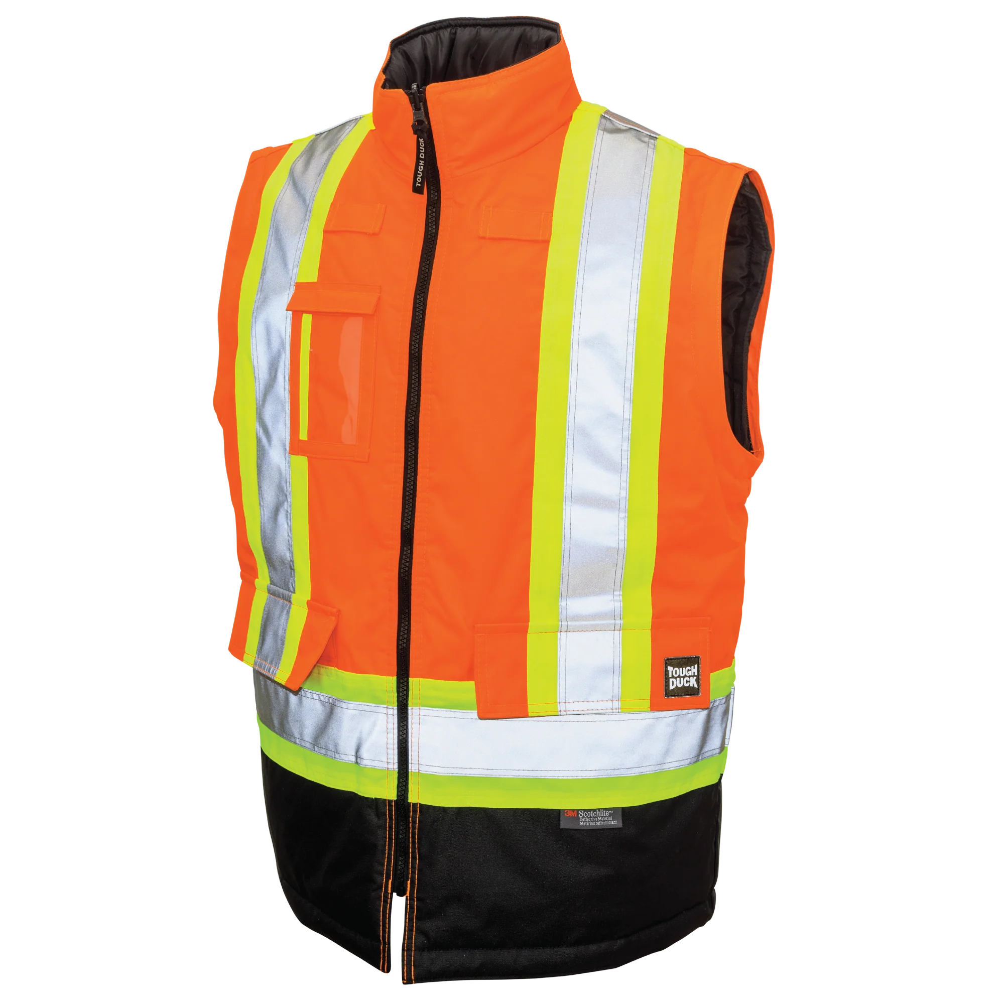 Tough Duck Poly Oxford 5-In-1 Safety Jacket - 2XL-3XL