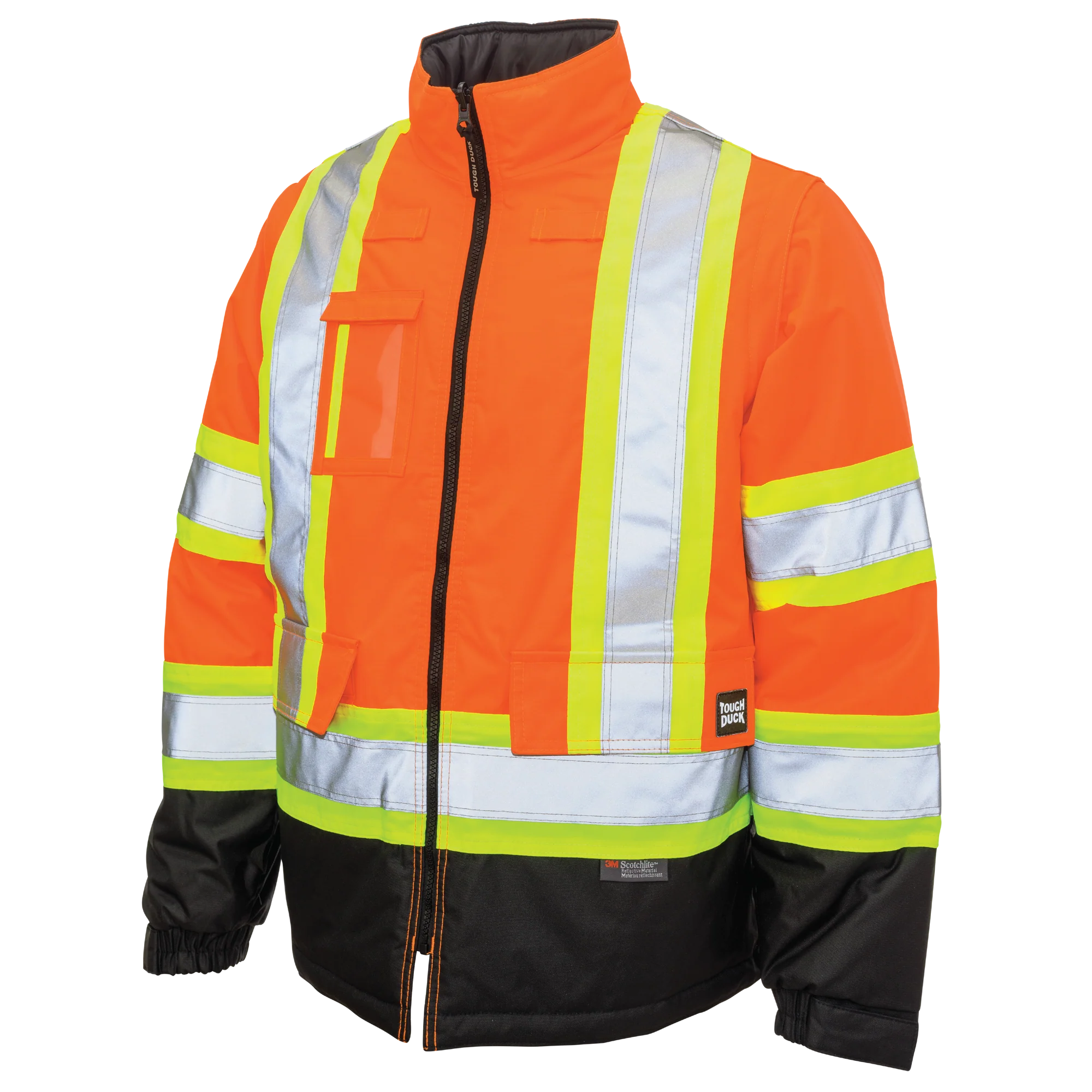 Tough Duck Poly Oxford 5-In-1 Safety Jacket - 2XL-3XL
