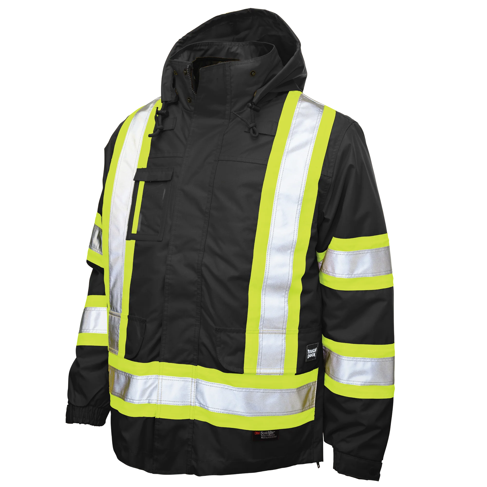 Tough Duck Poly Oxford 5-In-1 Safety Jacket - S-XL
