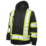 Tough Duck Poly Oxford 5-In-1 Safety Jacket - 2XL-3XL