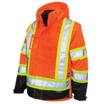 Tough Duck Poly Oxford 5-In-1 Safety Jacket - 2XL-3XL