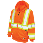 Tough Duck Fleece Unlined Safety Hoodie - 4XL-5XL