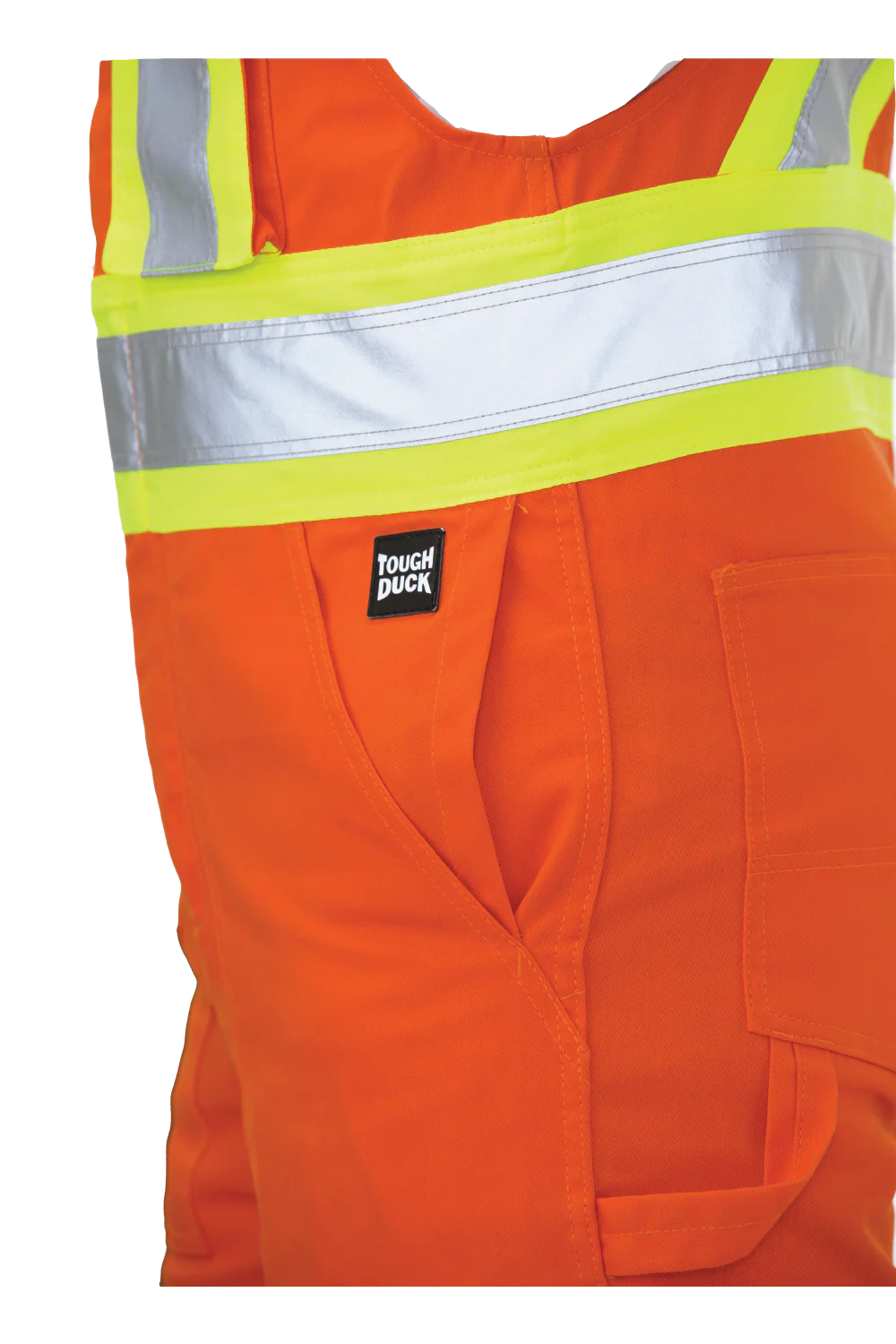 Tough Duck Twill Unlined Safety Bib Overall