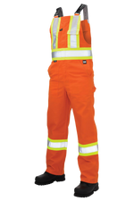 Tough Duck Twill Unlined Safety Bib Overall