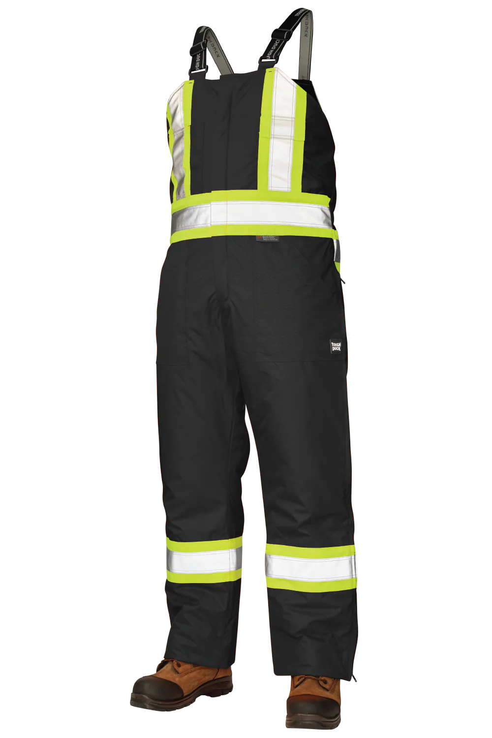 Tough Duck Poly Oxford Insulated Safety Bib Overall - 2XL-3XL