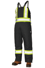 Tough Duck Poly Oxford Insulated Safety Bib Overall - 2XL-3XL